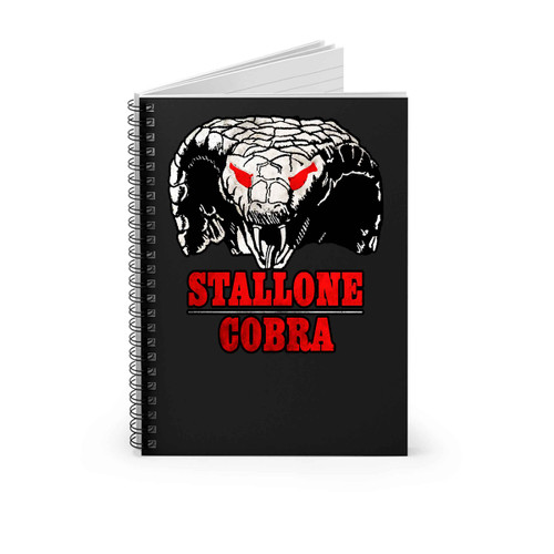 Stallone Cobra Classic Spiral Notebook