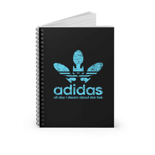 Star Trek Voyager Adidas Logo Spiral Notebook