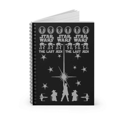 Star Wars The Last Jedi Spiral Notebook