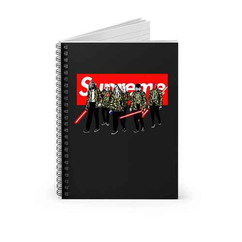 Star Wars Villains Supreme Spiral Notebook