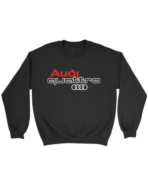 Audi Quattro Logo Sports Car Racing R8 Tt Sweatshirt