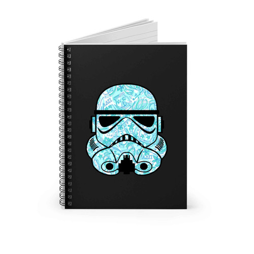 Stormtrooper Lilly Pulitzer Alpha Delta Pi Sorority Pattern Spiral Notebook