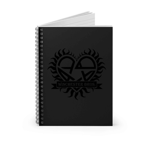 Supernatural Love Winchester Bros%60%60 Spiral Notebook