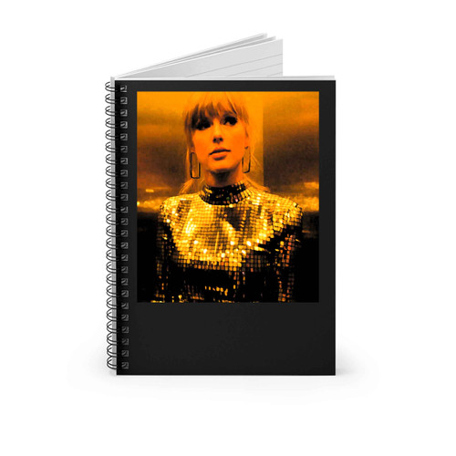 Taylor Swift Miss Americana Cover Spiral Notebook