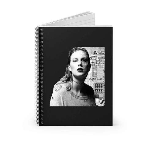 Taylor Swift Reputation Spiral Notebook
