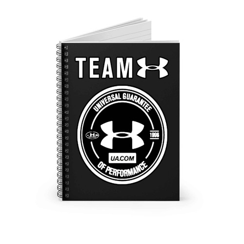 Team Ua Universal Guarantee Of Performance The Rock Project Supervent Spiral Notebook