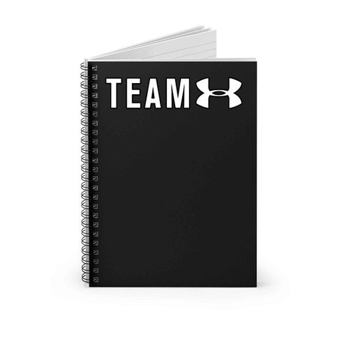 Team Under Armour The Rock Project Supervent Spiral Notebook