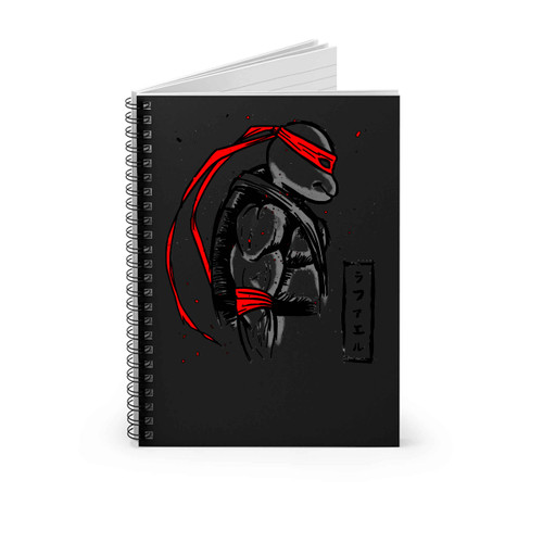 Teenage Mutant Ninja Turtle Raphael Tmnt Spiral Notebook
