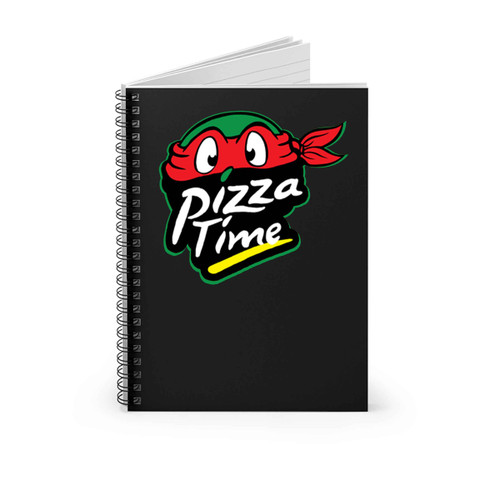 Teenage Mutant Ninja Turtles Pizza Time Spiral Notebook