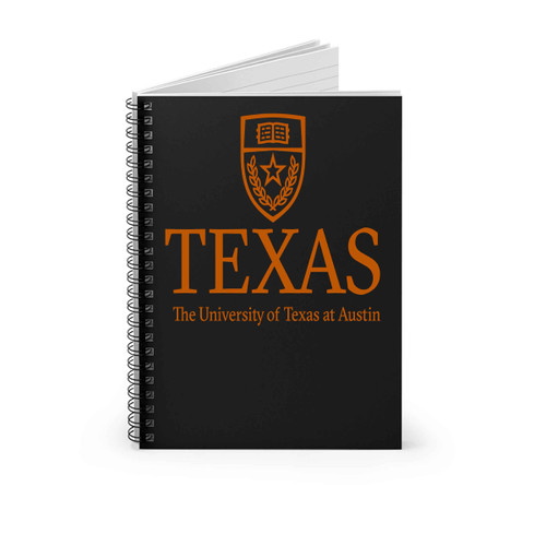 Texas The University Of Texas At Austin Spiral Notebook