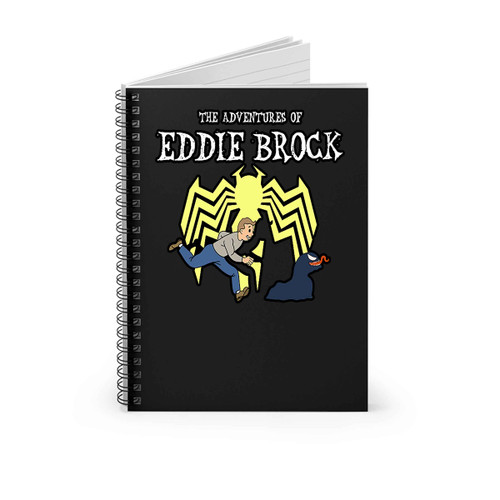 The Adventures Of Eddie Brock Venom Spiral Notebook