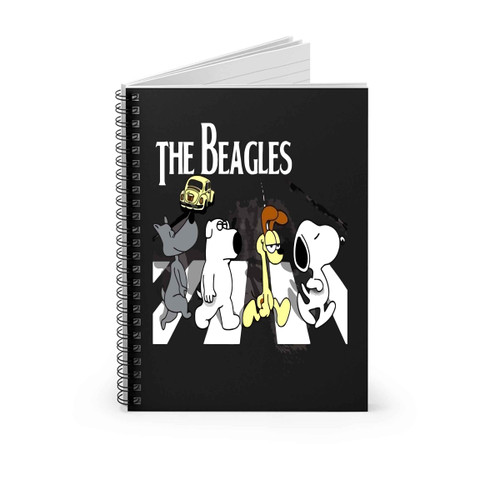 The History Of Beagles Dogs The Beagles 2 Spiral Notebook