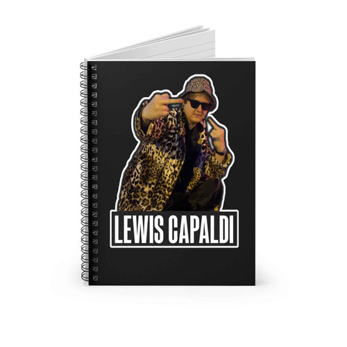 The Man The Legend Lewis Capaldi Spiral Notebook
