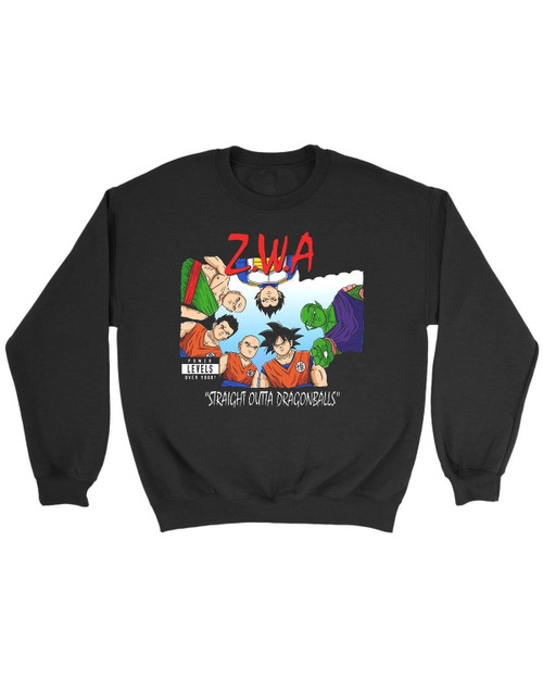Straight Outta Dragonballs Art Sweatshirt