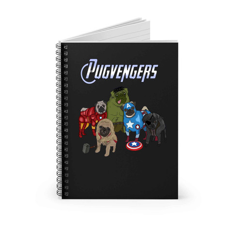 The Pugvengers Spiral Notebook