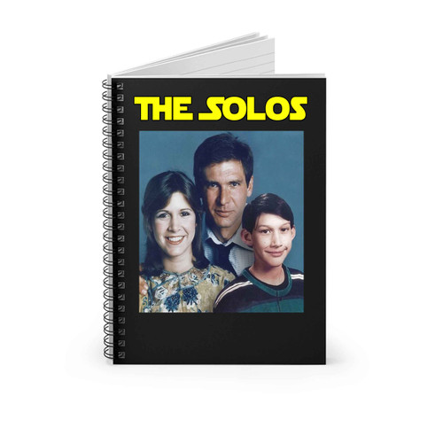 The Solos Family Portrait Han Solo Princess Leia Spiral Notebook