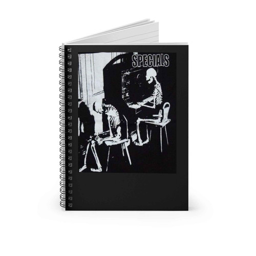 The Specials Skeleton Punk Rock Reggae Ska Spiral Notebook