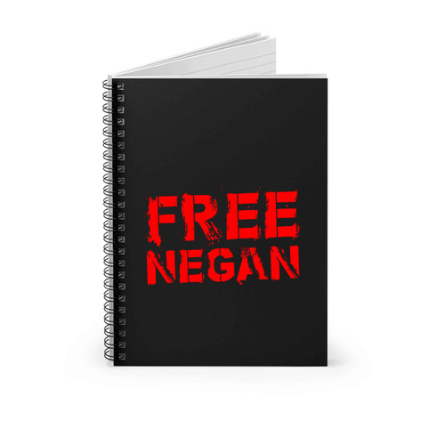 The Walking Dead Free Negan Logo Spiral Notebook
