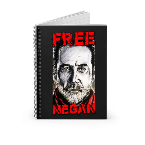 The Walking Dead Free Negan Sketch Spiral Notebook