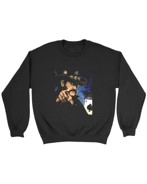 Lemmy Kilmister Drawing Sweatshirt