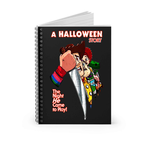 Toy Story Four A Halloween Story Spiral Notebook