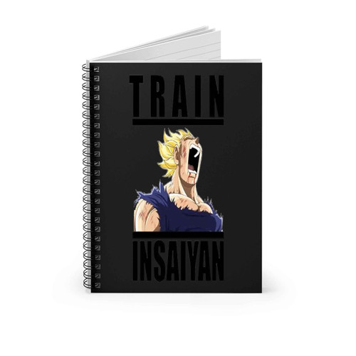 Train Insaiyan Vegeta O Spiral Notebook