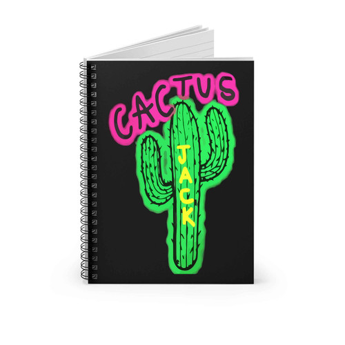 Travis Scott Cactus Jack Airbrushed Astroworld Spiral Notebook