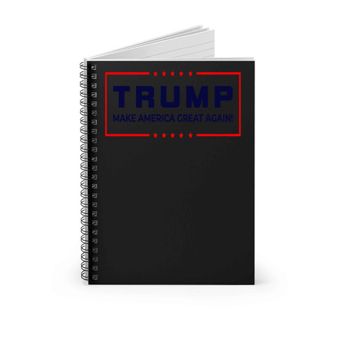 Trump Make America Great Again Maga 2020 Usa Spiral Notebook