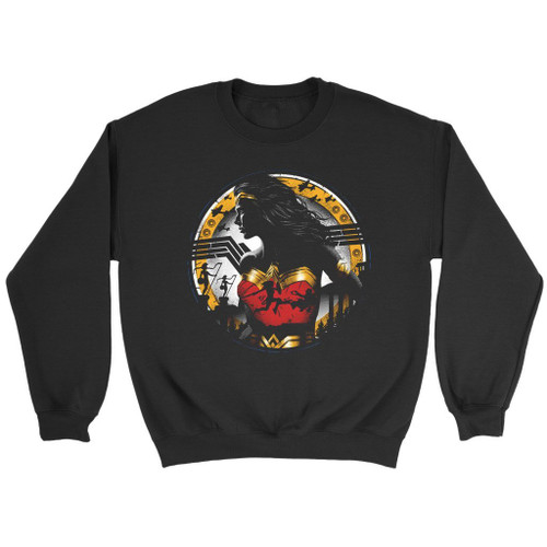Wonder Woman Logo Art Sweatshirt