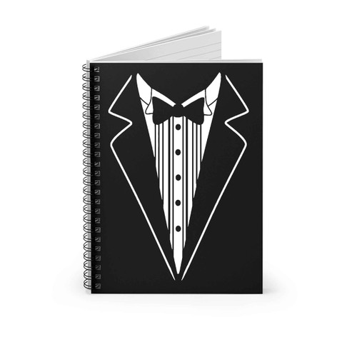 Tuxedo Costume Funny Spiral Notebook