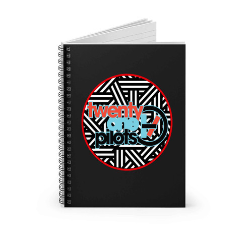 Twenty One Pilots Ride Logo Spiral Notebook