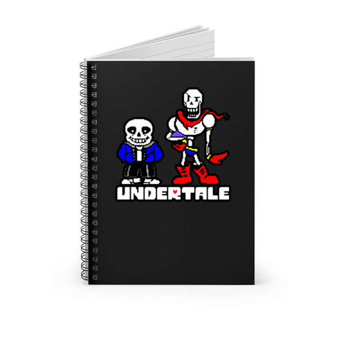 Undertale Sans And Papyrus Skeleton Brother Game Character Spiral Notebook Undertale Sans And Papyrus Skeleton Brother Game Character Spiral Notebook