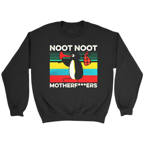 Pingu Noot Noot Motherfuckkers Vintage Sweatshirt Pingu Noot Noot Motherfuckkers Vintage Sweatshirt