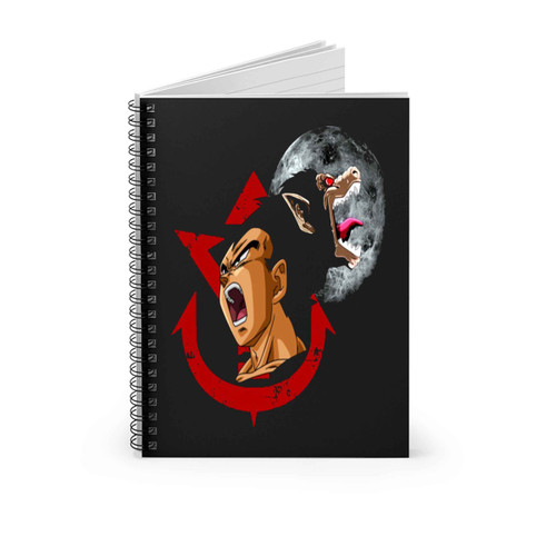 Vegeta The True Saiyan Spiral Notebook