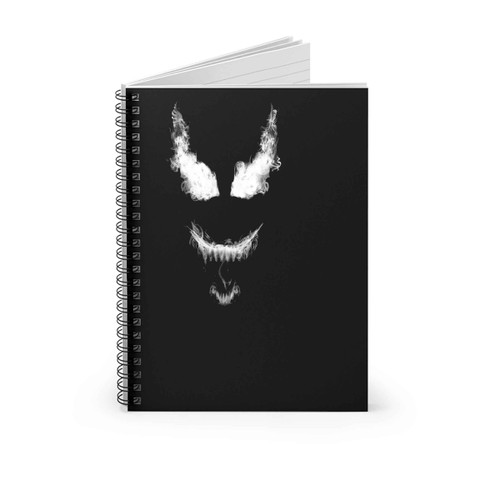 Venom Smoke Face Spiral Notebook