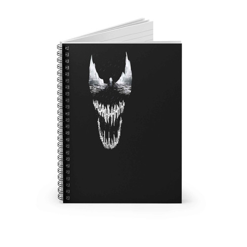 Venom Symbiote City Spiral Notebook