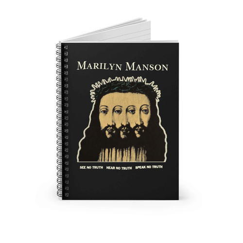 Vintage 1997 Marilyn Manson Believe Spiral Notebook
