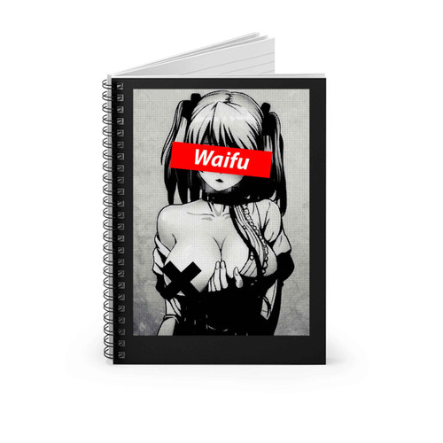 Waifu Shirt Otaku Lewd Hentai Cute Girl Hoodie Tl Spiral Notebook