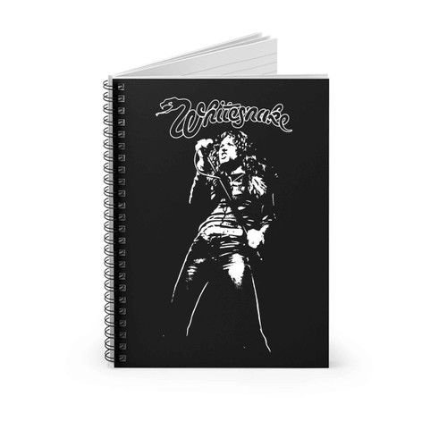 Whitesnake David Coverdale Hard Rock Spiral Notebook