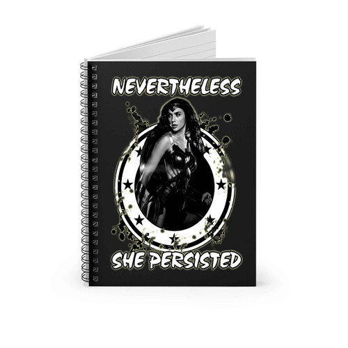 Wonder Woman Persisted Spiral Notebook