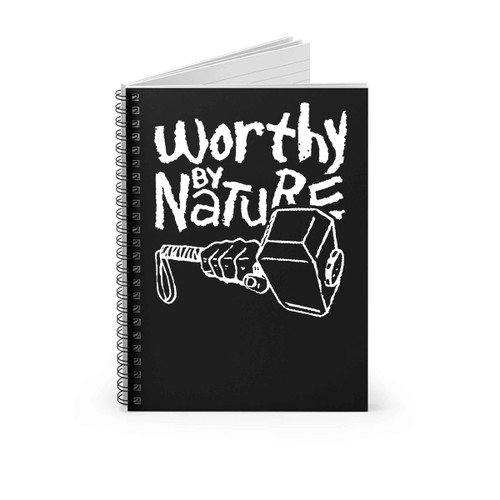 Worthy By Nature Thor Hammer Spiral Notebook