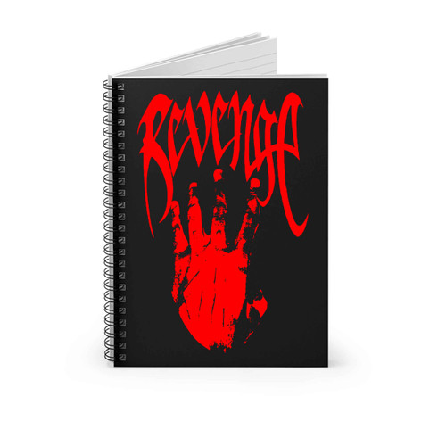 Xxxtentacion Revenge Hand Kill Logo Spiral Notebook