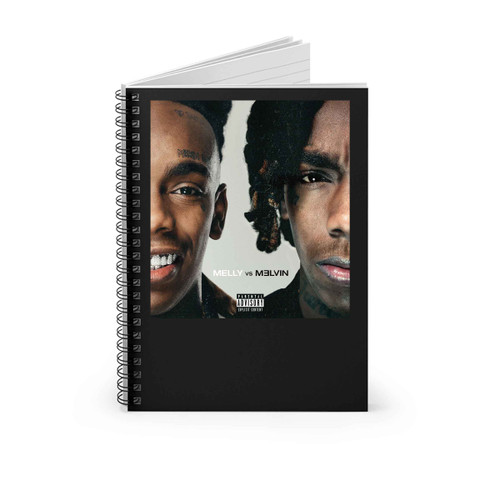 Ynw Melly Melly Vs Melvin Spiral Notebook