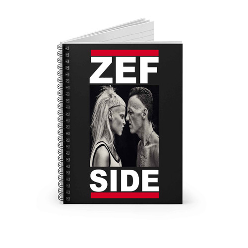 Zef Side Die Antwoord Like Ninja Yolandi Spiral Notebook