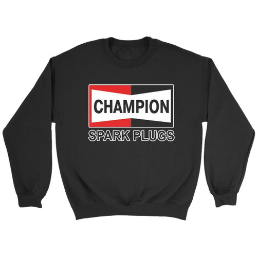 Champion Spark Plugs Logo American Spark Plug Sweatshirt