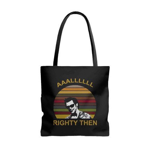 Ace Ventura Alrighty Then Funny Vintage Tote Bags