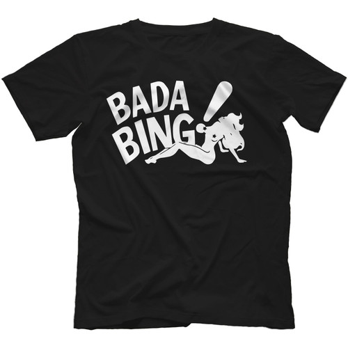 Bada Bing Art Man's T-Shirt Tee