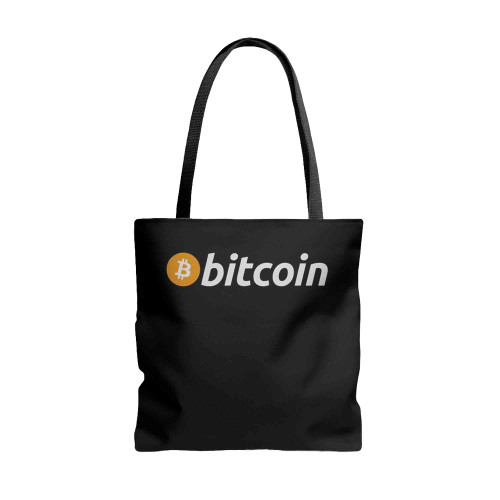 Bitcoin Crypto Logo Tote Bags