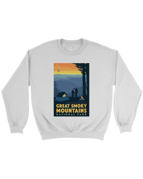 Great Smoky Mountains National Park Camping Sweatshirt