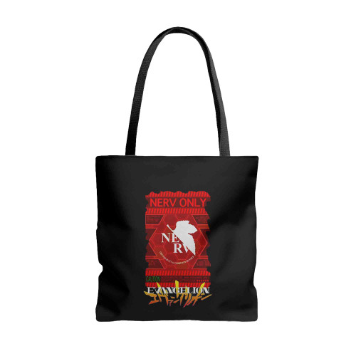 Evangelion Anime Stell Tote Bags